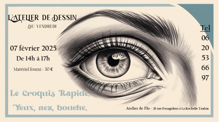 Atelier du vendredi 07 02 2025 yeux nez bouche